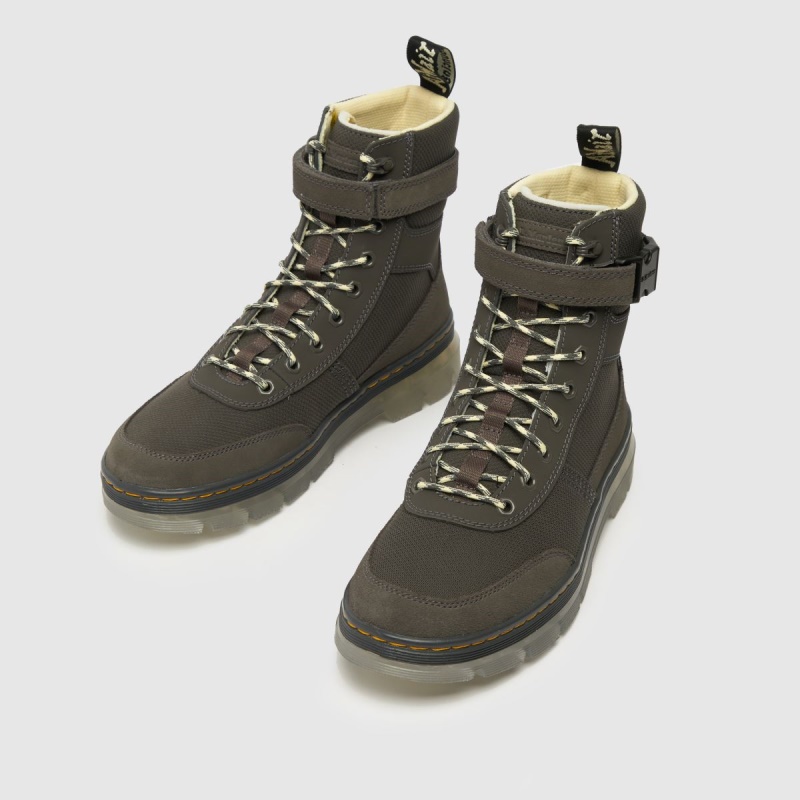 Dr.martens Botas Grises Dr Martens Combs Tech Iced Boots