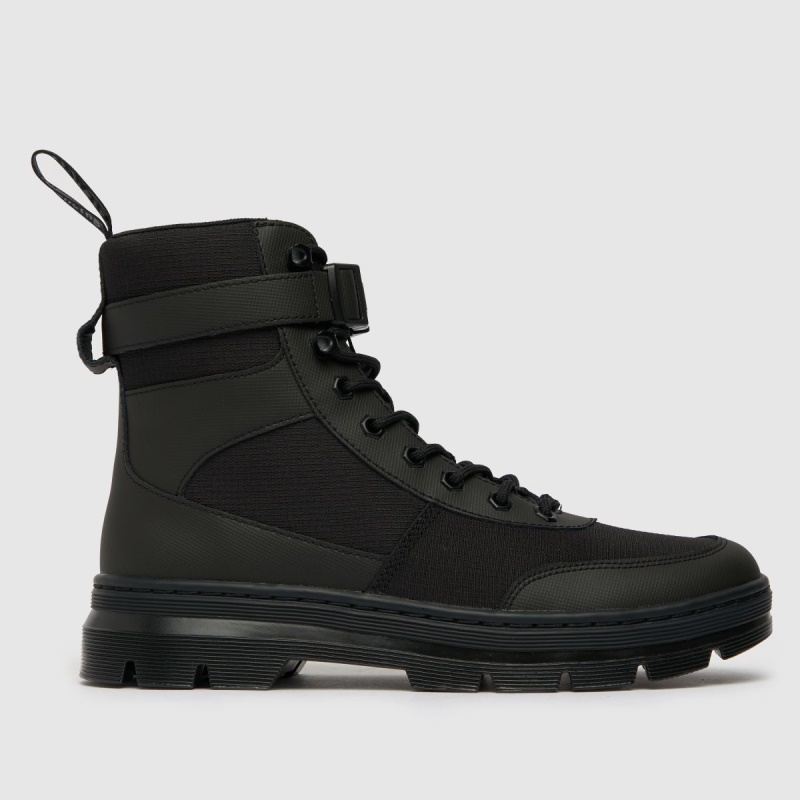 Negro Dr.martens Botas Dr Martens Peines Tech Botas