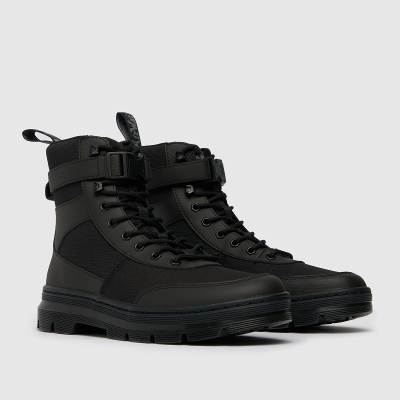 Negro Dr.martens Botas Dr Martens Peines Tech Botas