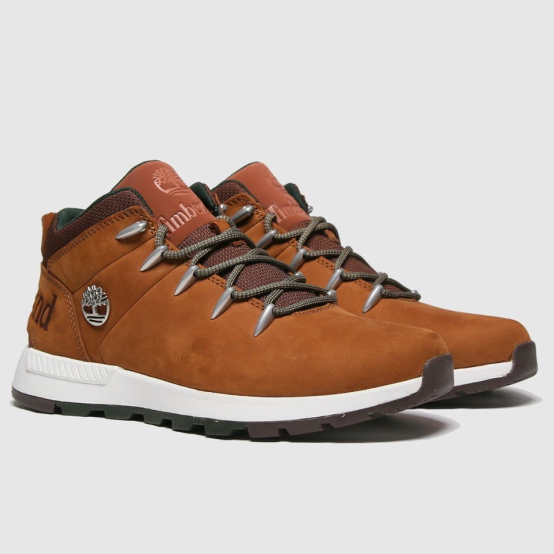 Marrón Timberland Sprint Trekker Mid Botas Dr.martens Botas