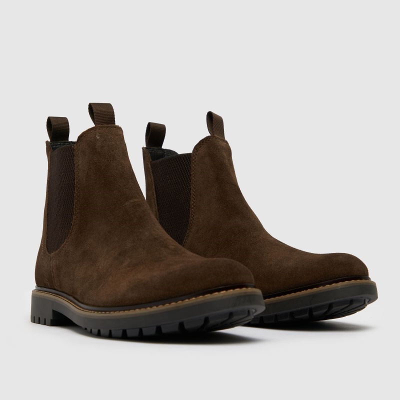 Schuh Dixon Botas De Ante Dr.martens Botas Marrón