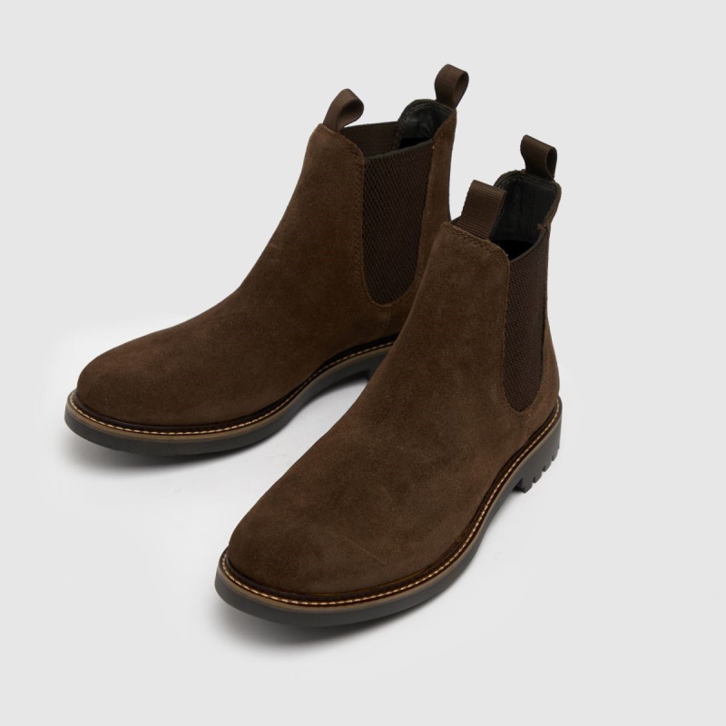 Schuh Dixon Botas De Ante Dr.martens Botas Marrón