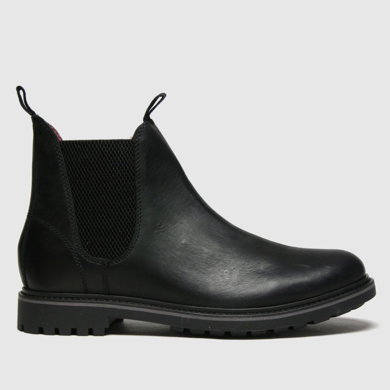 Dr.martens Botas Chelsea De Cuero Negro Schuh Dylan