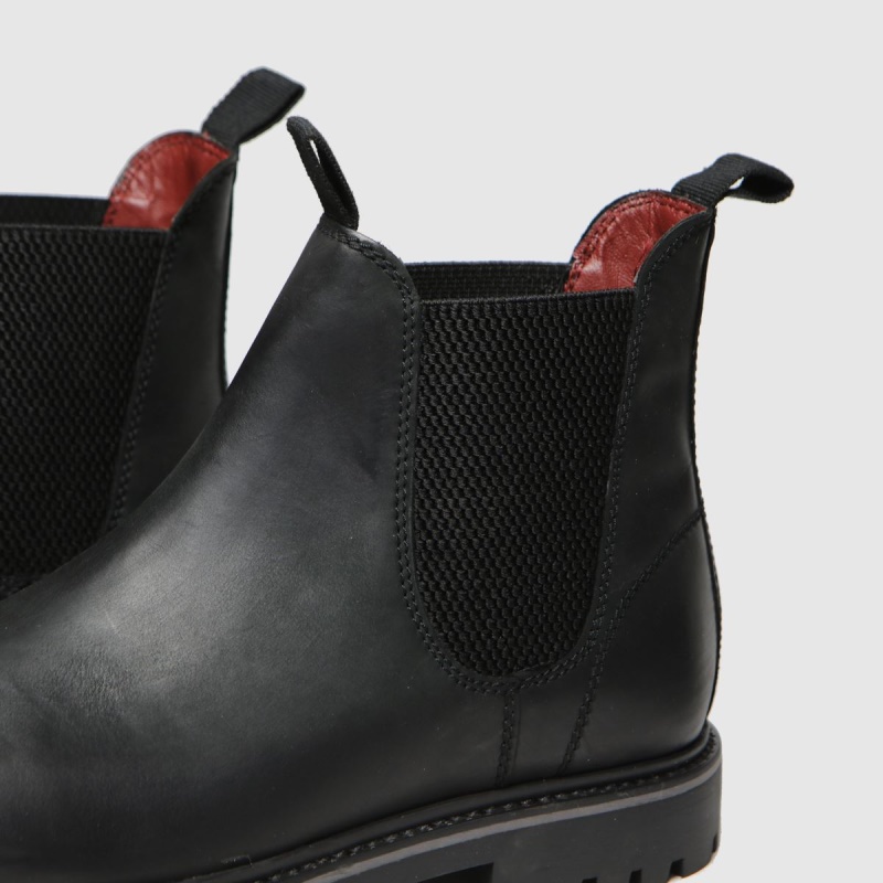 Dr.martens Botas Chelsea De Cuero Negro Schuh Dylan