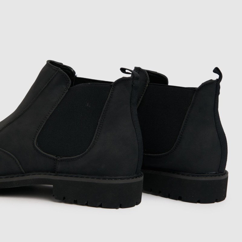 Dr.martens Botas Schuh Drake Pu Tacos Chelsea Zapatos Negro