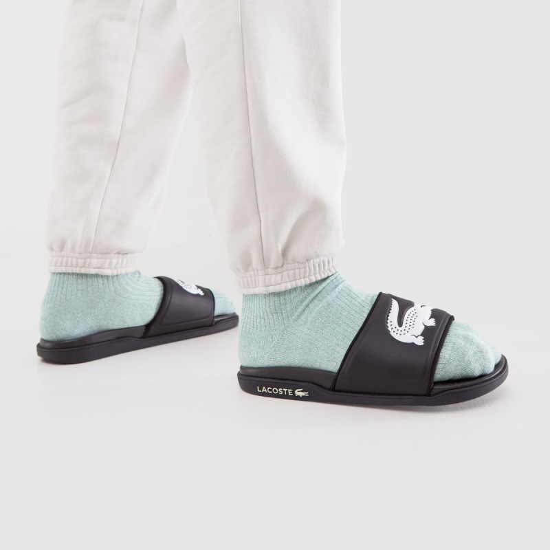 Dr.martens Botas Lacoste Croco Dualiste Sandalias Negro-blanco