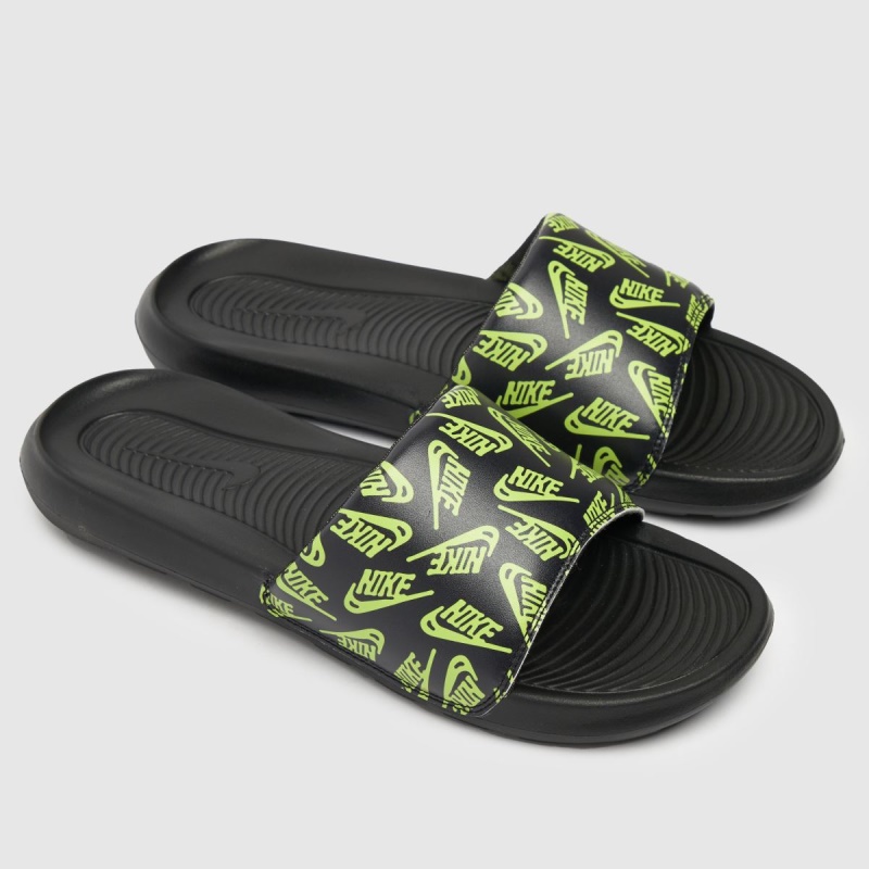 Negro-verde Dr.martens Botas Nike Victori One Sandalias