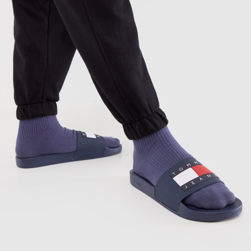 Dr.martens Botas Azul Marino Tommy Jeans Flag Piscina Sandalias