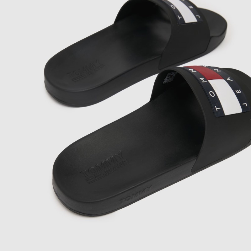 Dr.martens Botas Tommy Jeans Flag Pool Slide Sandalias Negro