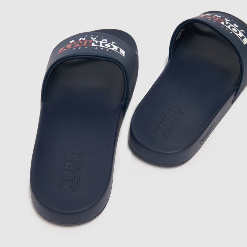 Dr.martens Botas Tommy Jeans Season Pool Slide Sandalias Azul Marino