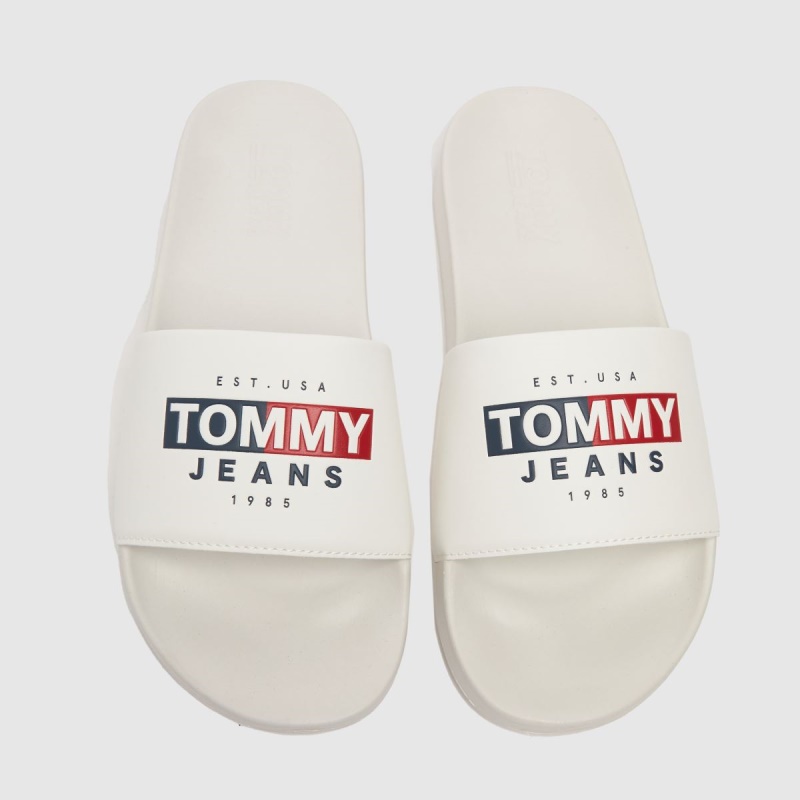 Dr.martens Botas Tommy Jeans White Sandalias De Piscina De Temporada