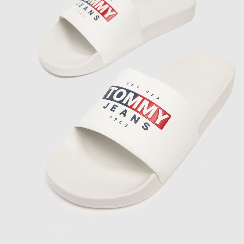 Dr.martens Botas Tommy Jeans White Sandalias De Piscina De Temporada