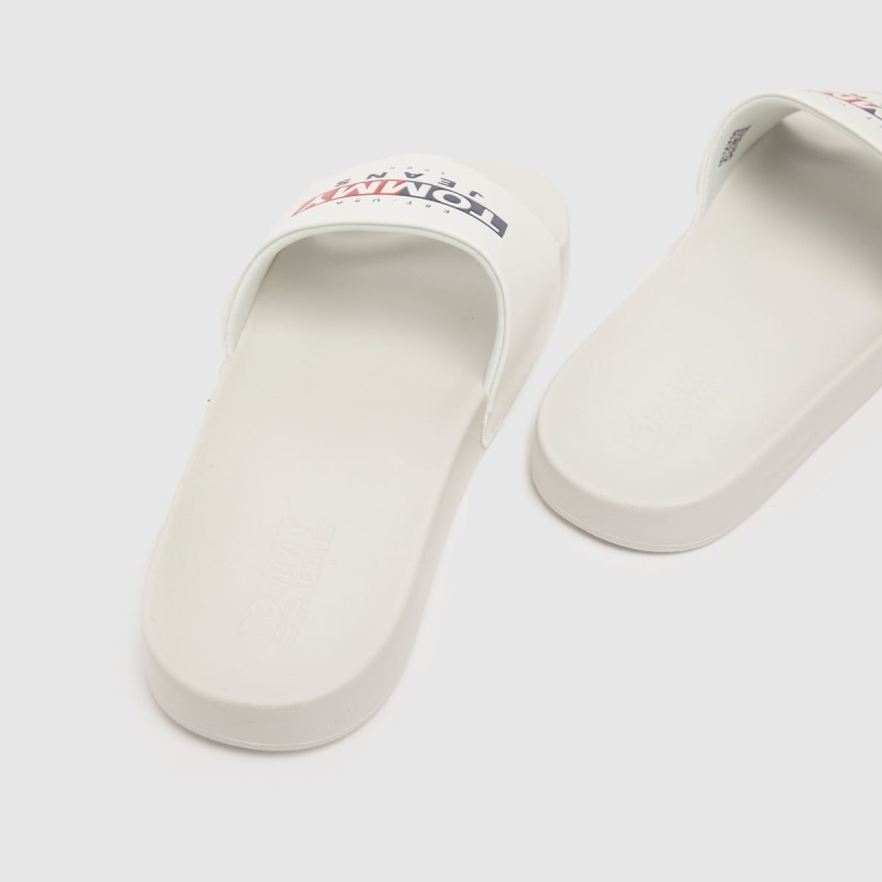 Dr.martens Botas Tommy Jeans White Sandalias De Piscina De Temporada