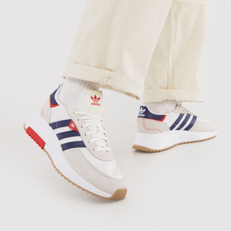 Dr.martens Botas Adidas Retropy F2 Trainers Blanco-azul Marino