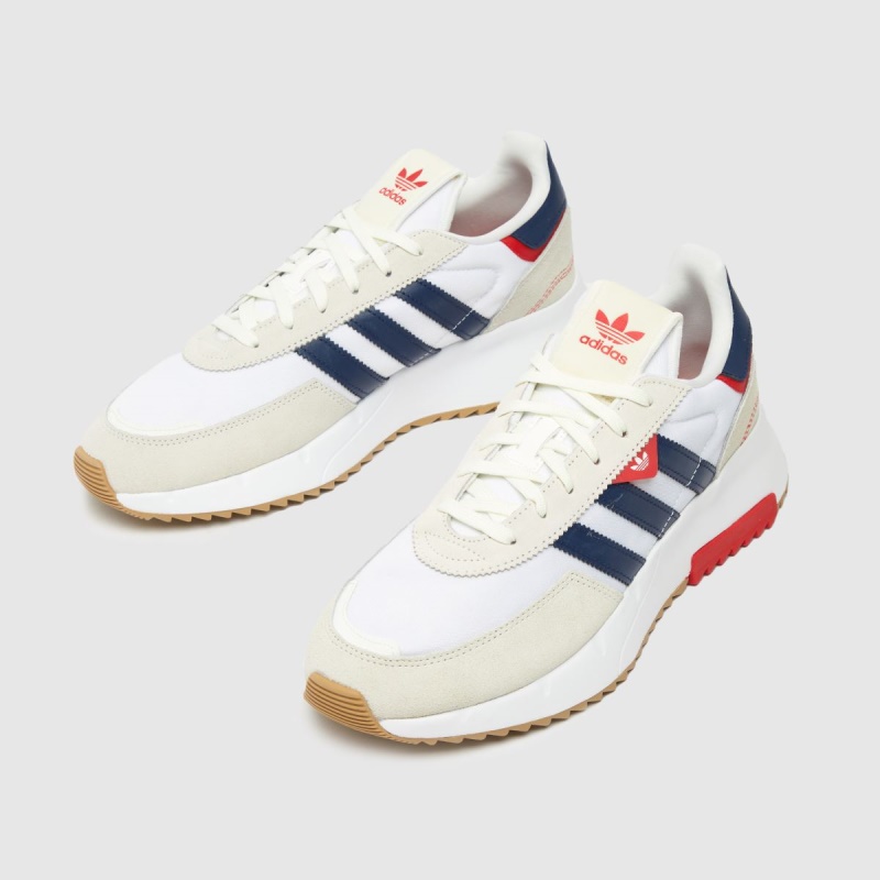 Dr.martens Botas Adidas Retropy F2 Trainers Blanco-azul Marino