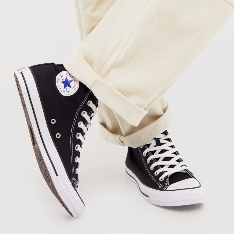 Converse All Star Hi Top Trainers Dr.martens Botas Negro