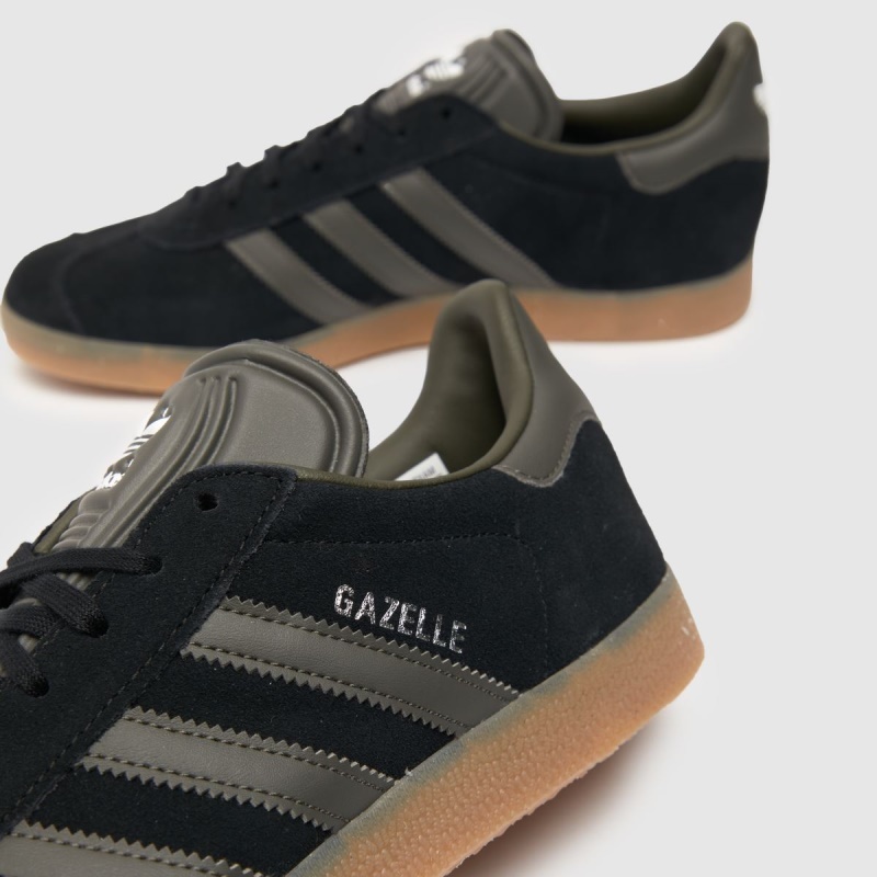 Adidas Gazelle Trainers Negras Dr.martens Botas