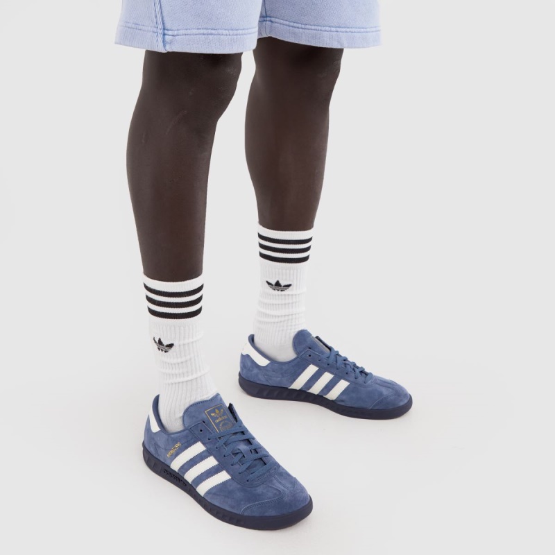 Dr.martens Botas Adidas Hamburg Trainers Azul Marino-blanco