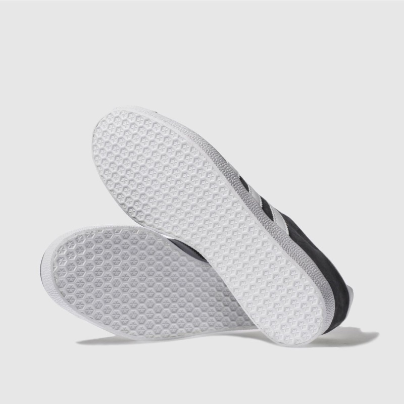 Gris Oscuro Adidas Gazelle Trainers Dr.martens Botas