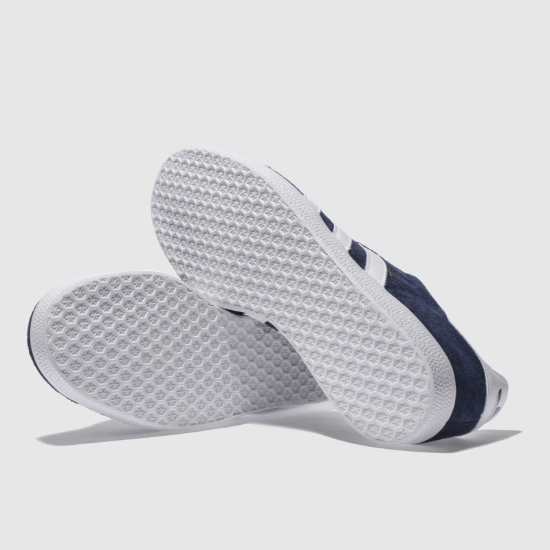 Dr.martens Azul Marino-blanco Botas Adidas Gazelle Trainers