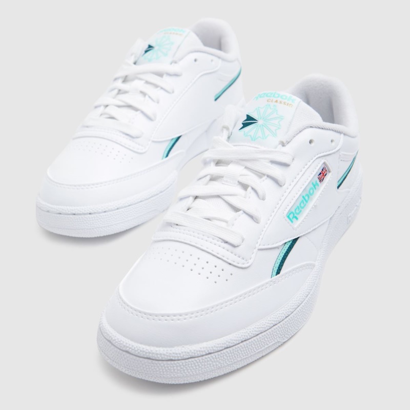 Reebok Club C 85 Trainers Blanco-verde Dr.martens Botas