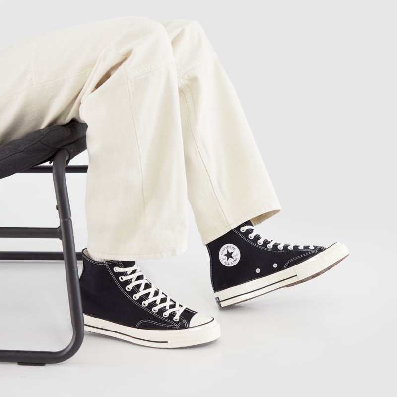 Dr.martens Botas Negro-blanco Converse Chuck 70 Hi Trainers