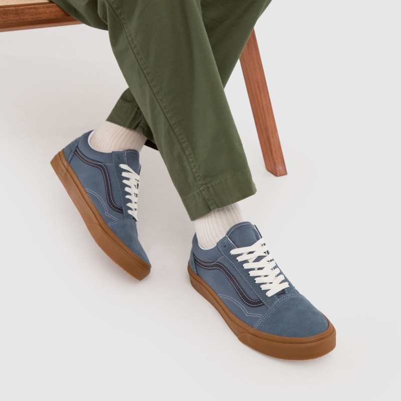 Zapatillas Vans Old Skool Azul Dr.martens Botas