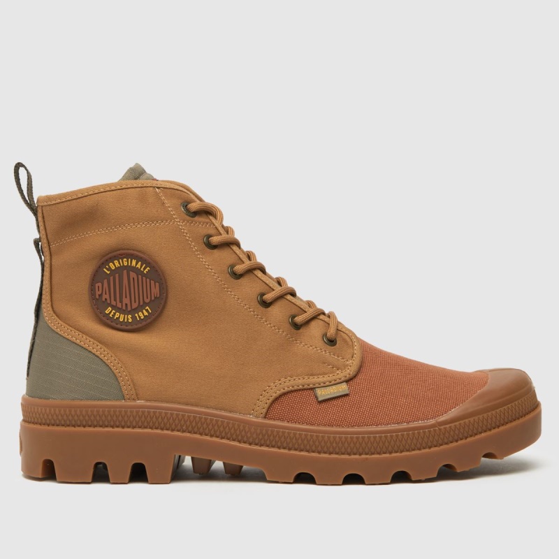 Palladium Pampa Shade 75 Trainers Dr.martens Botas Tan