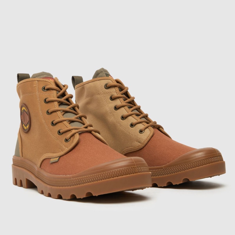 Palladium Pampa Shade 75 Trainers Dr.martens Botas Tan