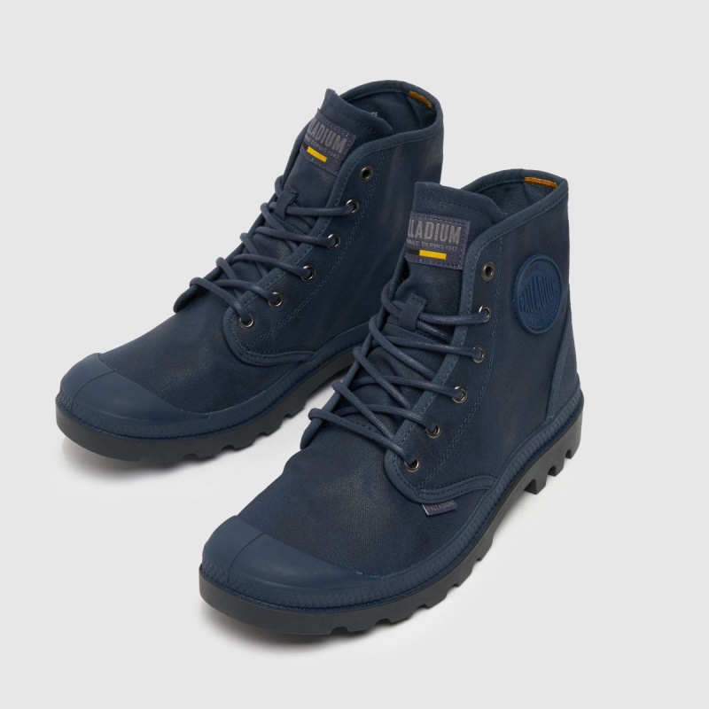 Dr.martens Botas Blue Palladium Pampa Hi Wax Trainers