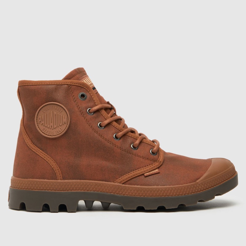 Dr.martens Botas Palladium Pampa Hi Wax Trainers Tan