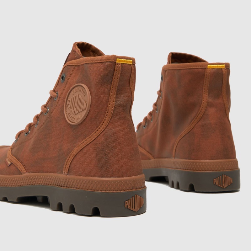 Dr.martens Botas Palladium Pampa Hi Wax Trainers Tan