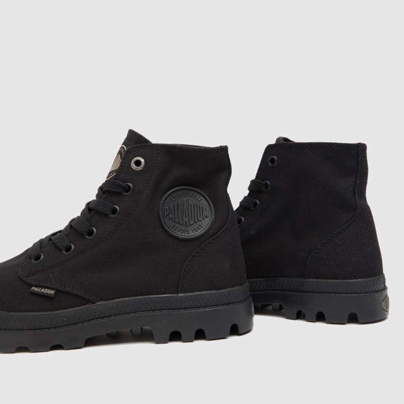 Zapatillas Pampa Paladio Monocromas Negro Dr.martens Botas