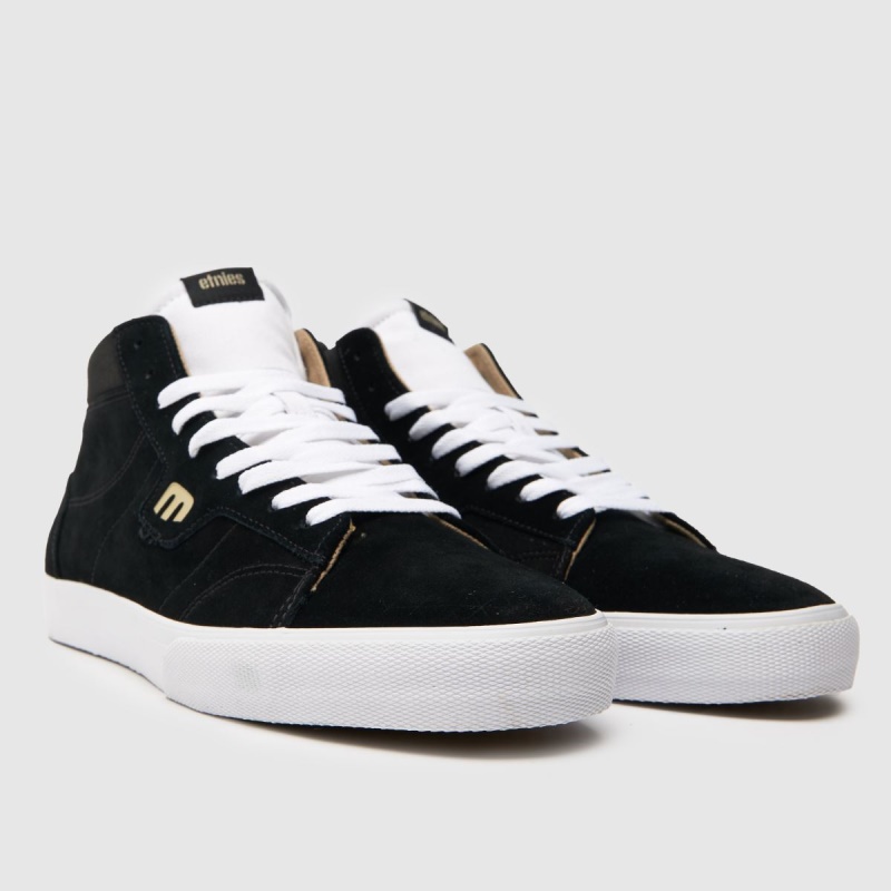 Etnies Kayson Zapatillas Altas Negro-blanco Dr.martens Botas