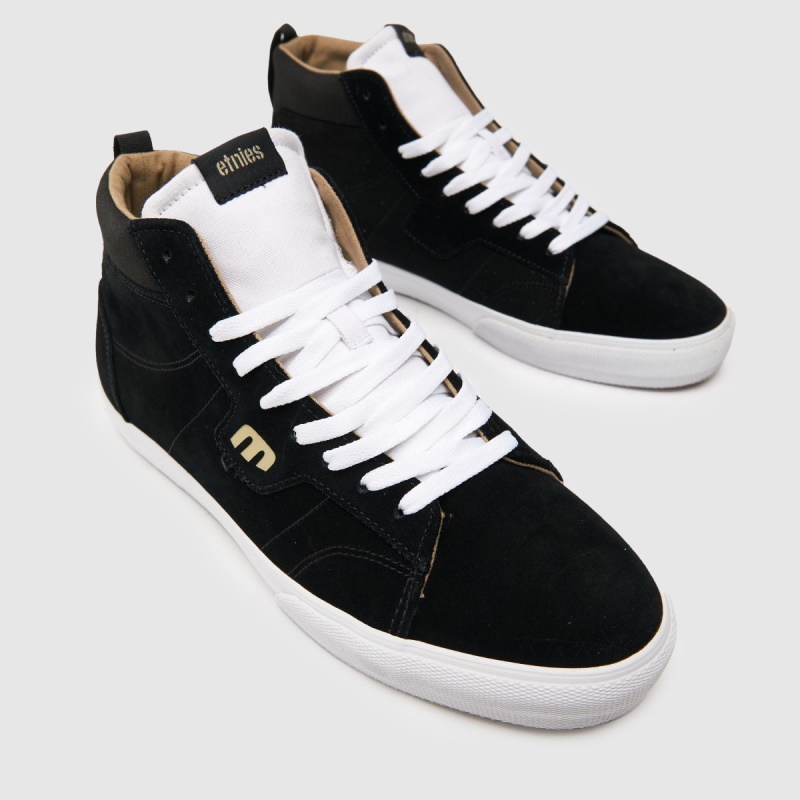 Etnies Kayson Zapatillas Altas Negro-blanco Dr.martens Botas