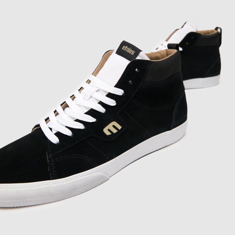 Etnies Kayson Zapatillas Altas Negro-blanco Dr.martens Botas