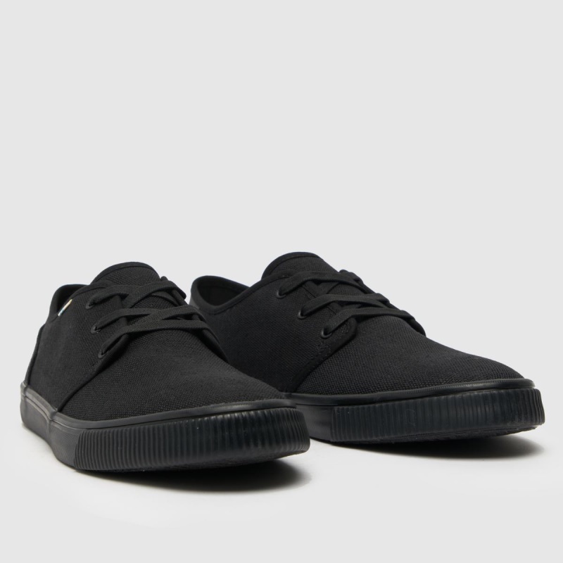 Negro Toms Carlo Zapatos Veganos Dr.martens Botas