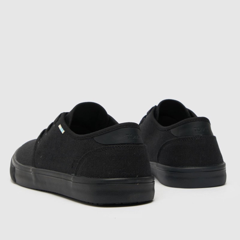 Negro Toms Carlo Zapatos Veganos Dr.martens Botas