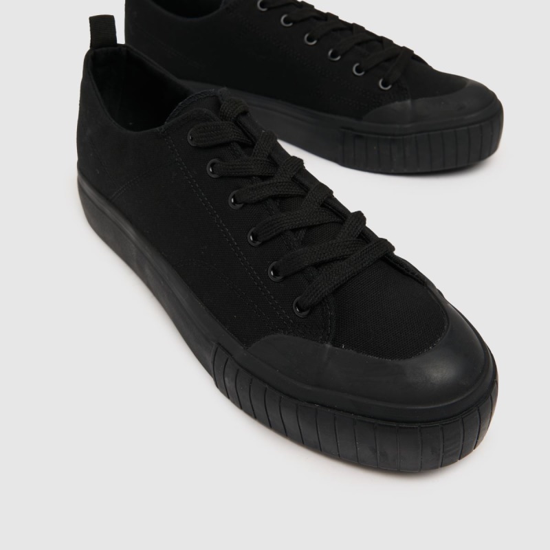 Zapatillas Con Cordones Schuh Watson Negro Dr.martens Botas