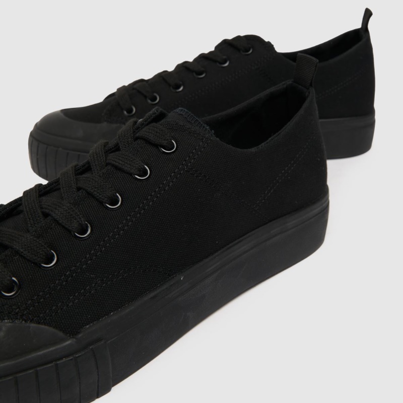 Zapatillas Con Cordones Schuh Watson Negro Dr.martens Botas