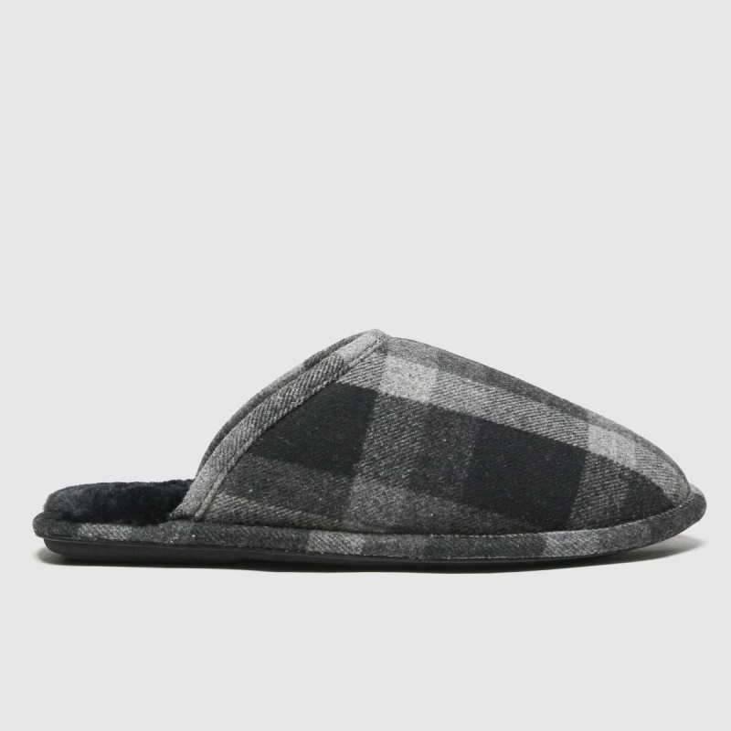 Dr.martens Botas Schuh Spencer Check Mule Pantuflas Gris