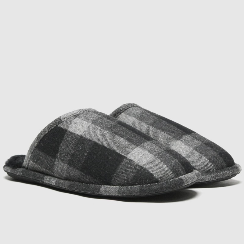 Dr.martens Botas Schuh Spencer Check Mule Pantuflas Gris