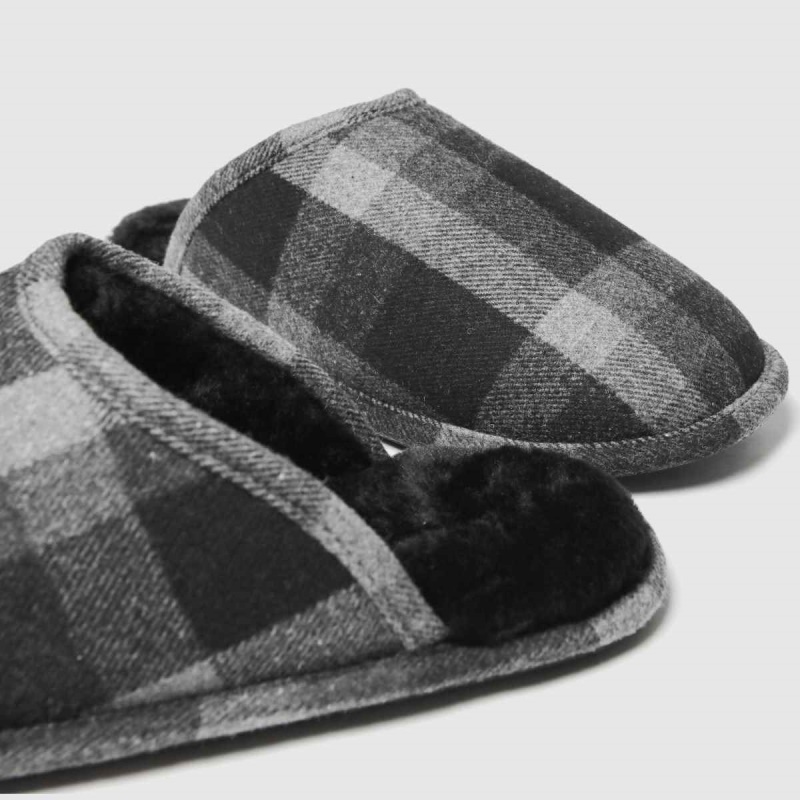 Dr.martens Botas Schuh Spencer Check Mule Pantuflas Gris