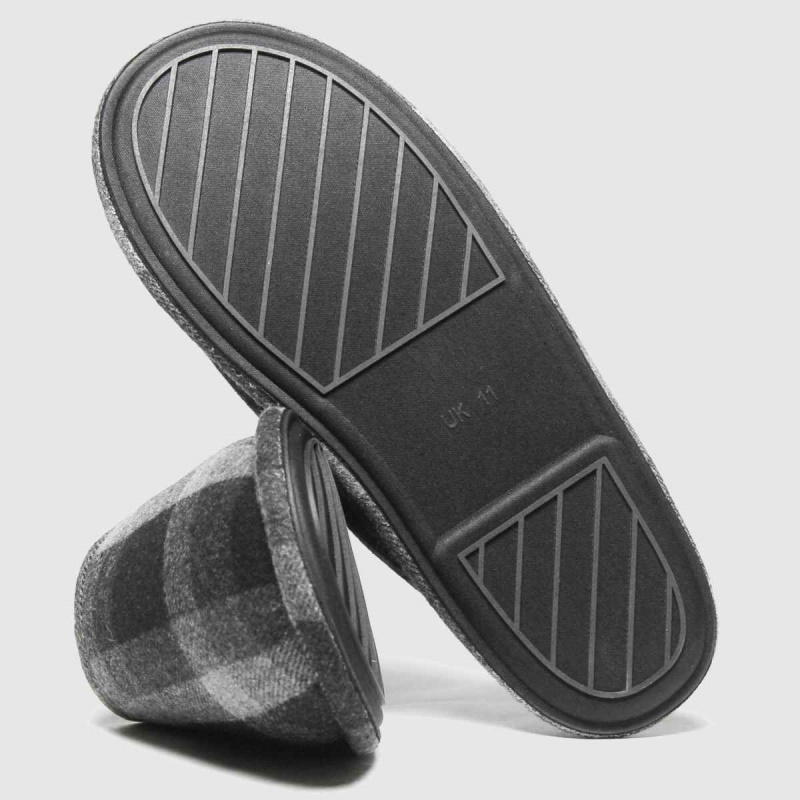 Dr.martens Botas Schuh Spencer Check Mule Pantuflas Gris