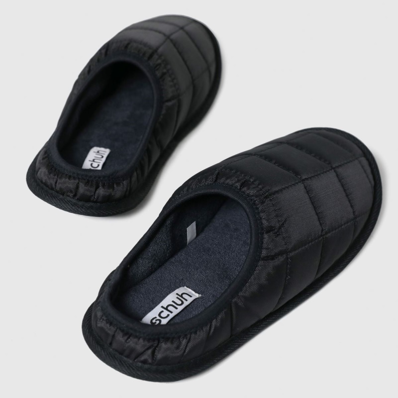 Dr.martens Negro Botas Schuh Sutton Mules Acolchadas Slippers