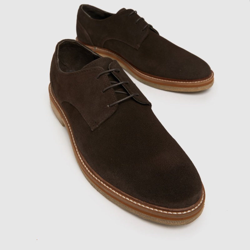 Schuh Oliver Zapatos Casuales Con Cordones Dr.martens Botas Marrones