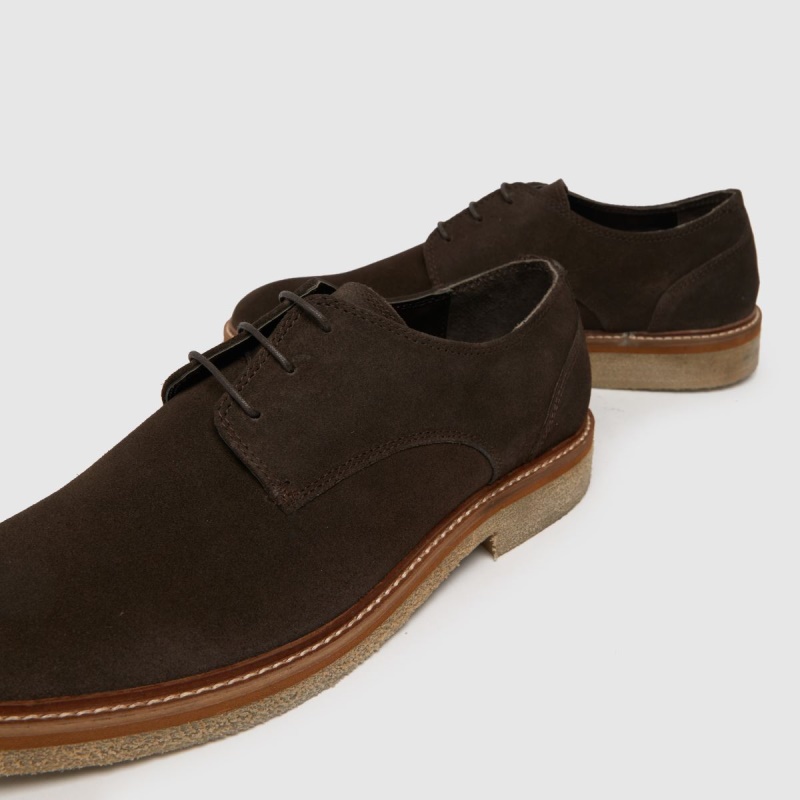 Schuh Oliver Zapatos Casuales Con Cordones Dr.martens Botas Marrones