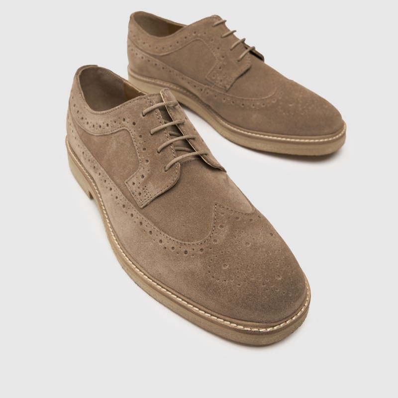 Dr.martens Botas Schuh Orion Suede Brogue Zapatos Piedra