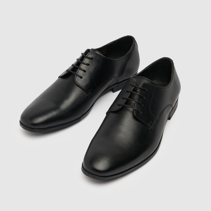 Zapatos Derby De Cuero Negro Schuh Ramon Dr.martens Botas