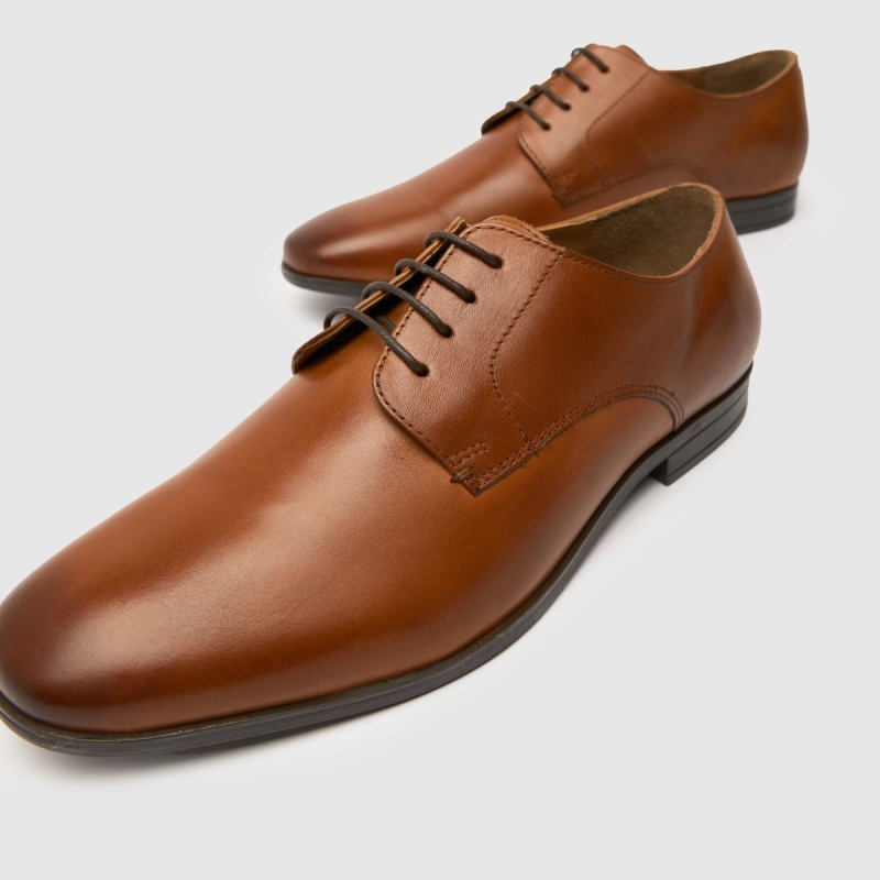 Zapatos Derby De Cuero Schuh Ramon Dr.martens Botas Tan